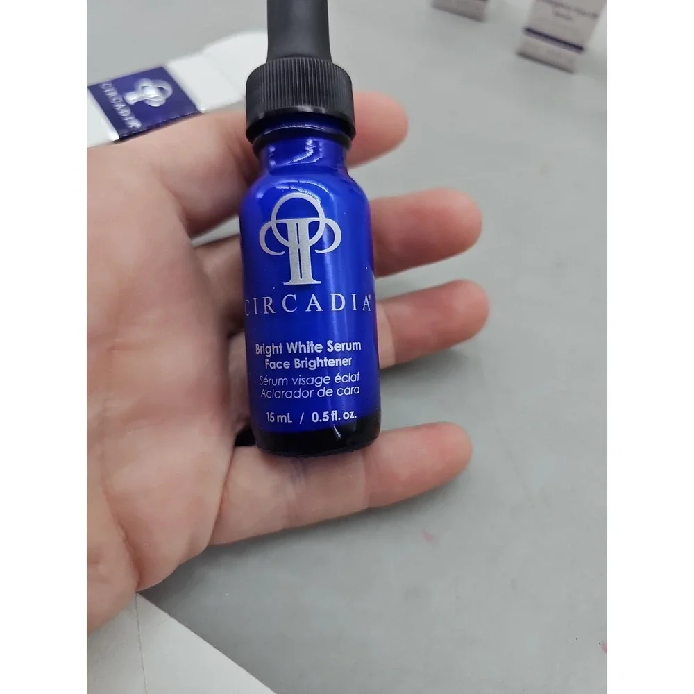 Circadia Bright White Face Serum (2) Eye Lift & Vitamin C .5 Oz 4 Bottles Expire